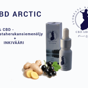 CBD Arctic 30% Mustaherukka/Inkivääri CBD-öljy