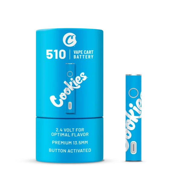 Cookies | 510 Vape Akku (USB-C) - Blue