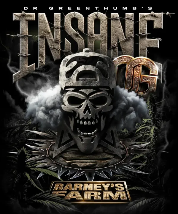 Barney´s Farm x B-Real - Dr. Greenthumb´s Insane OG (5kpl)