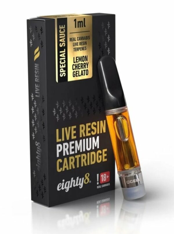 Eighty8 510 Cartridge - Lemon Cherry Gelato 1ml