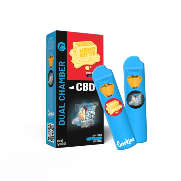 Cookies - Dual Chamber CBD Berniehanna Butter & Long Island